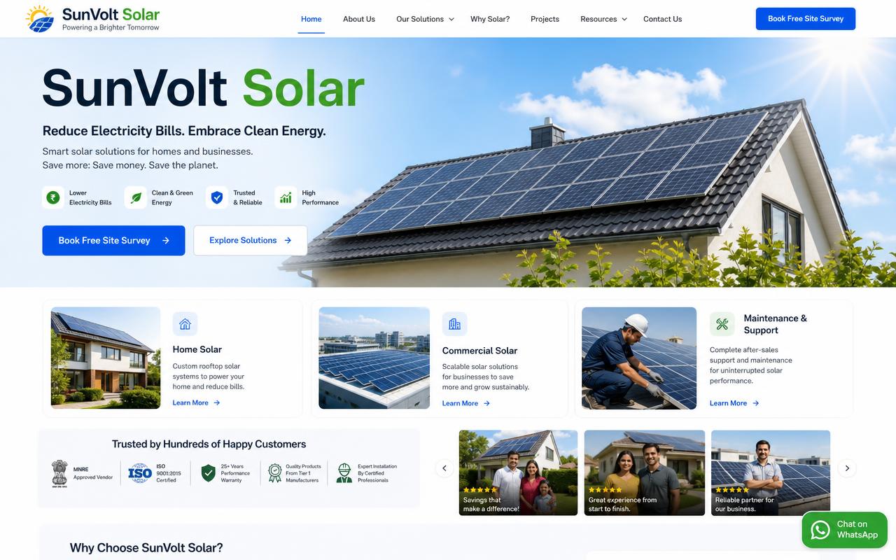SunVolt Solar — Solar Business in Vadodara, Gujarat